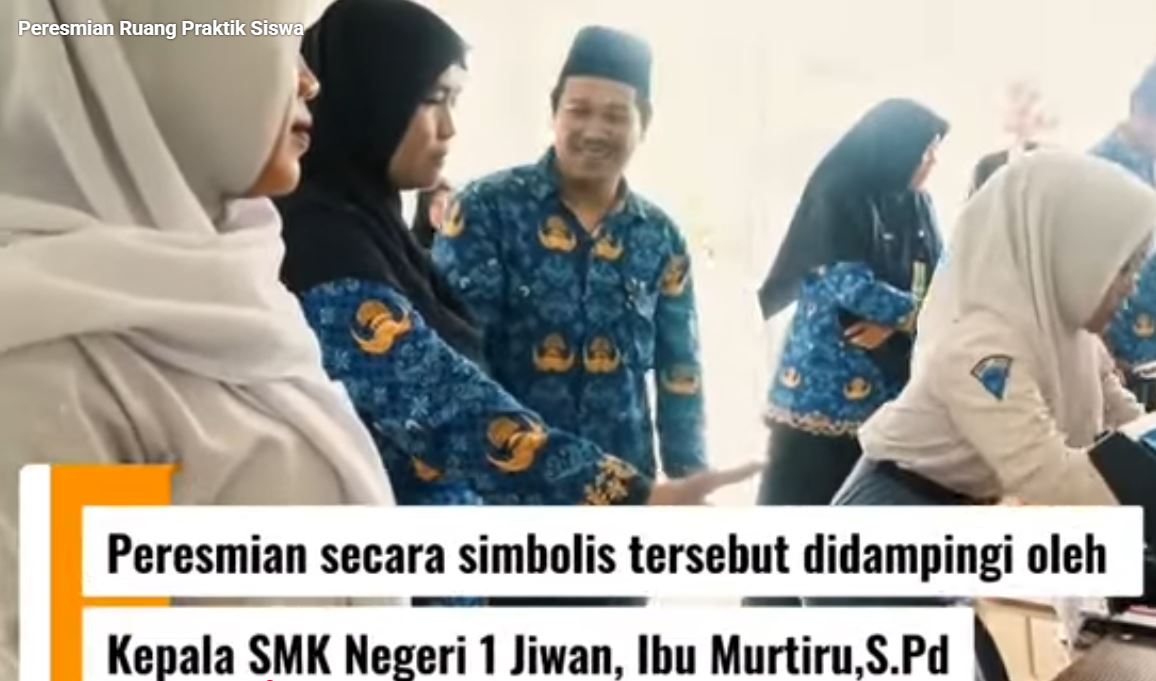 Peresmian Ruang Praktik Siswa (Teaching Factory)