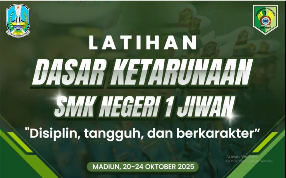Kegiatan Ketarunaan pada tanggal 20-24 Oktober 2025