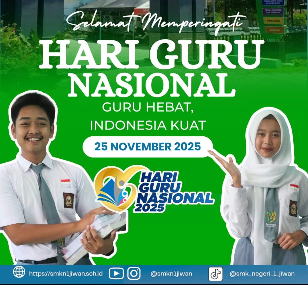 Memperingati Hari Guru Tahun 2025 di SMKN 1 Jiwan